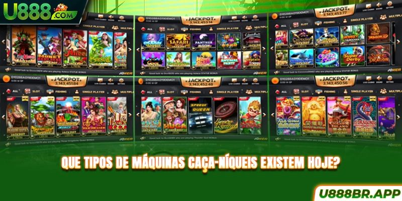 que-tipos-de-maquinas-caça-niqueis-existem-hoje